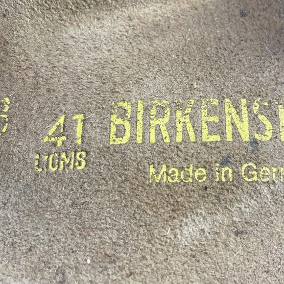 Birkenstock Milano Back Strap Sandals Womens Size 41 US 10-10.5 Brown Leather - Picture 9 of 11